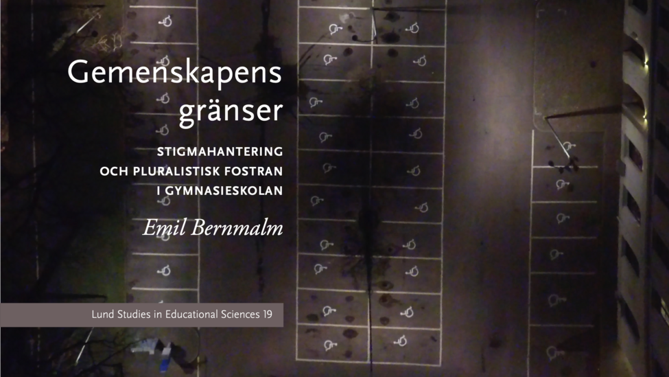 [Translate to English:] Framsida från avhandlingen Gemenskapens gränser